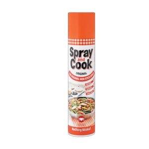 Spray de Cozinha Antiaderente Spray and Cook, 300 ml