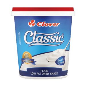 Iogurte Natural Clover Classic Low Fat, 1 Kg