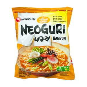 Massa Instantânea Neoguri Ramen Seafood & Mild Soup, 5 x 120 g