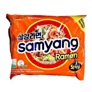 Massa Instantânea Samyang Ramen Spicy, 5 x 120 g
