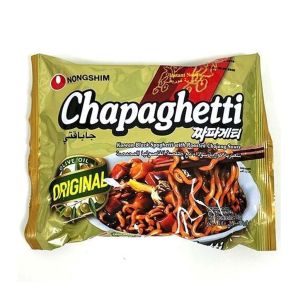 Massa Instantânea  Chapagheti Korean Black Spaghetti With Roasted Chajang Sauce, 5 x 140 g