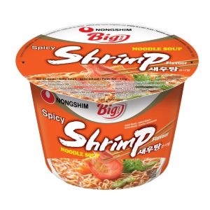 Massa Instantânea Nongshim Spicy Shrimp Cup Soup, 115 g