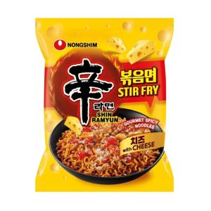 Massa Instantânea Nongshim Shin Ramyun Stir Fry Cheese, 4 x 136 g