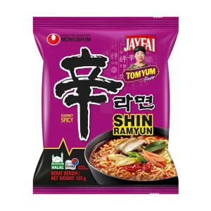 Massa Instantânea Nongshim Shin Ramyun Tom Yum Flavor, 5 x 123 g