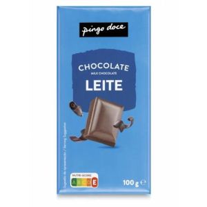 Choc leite Pingo Doce 100g