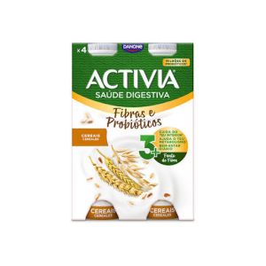 Activia Líquido Cereais 4x155g