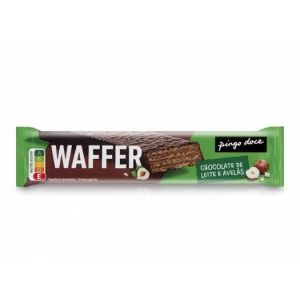 Wafer XXL Avelã com Chocolate Pingo Doce 50g