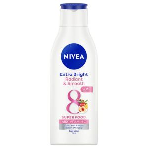 Loção Corporal Nivea Extra Bright Radiant & Smooth com Vitamina C, 400ml