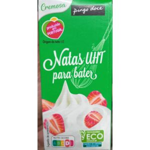 Natas UHT Para Bater Pingo Doce, 200ml