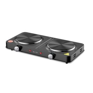 Fogão Elétrico Portátil Decakila 2 Bocas 1000W, Preto
