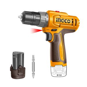 Berbequim Parafusadora INGCO Sem fio CDLI122061, 12V