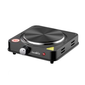 Fogão Elétrico Portátil Decakila 1 Boca 1000W, Inox