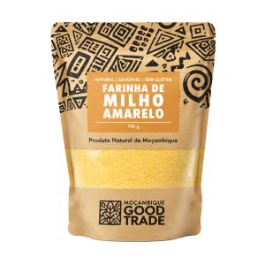 Farinha Milho Amarelo Mozambique Good Trade, 750g