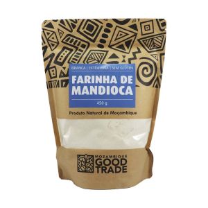 Farinha de Mandioca Fina Good Trade Mozambique, 450g