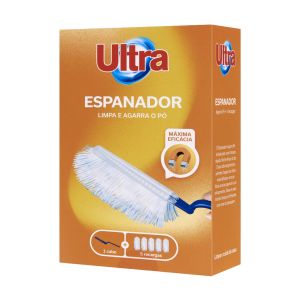 Espanador Agarra Pó Ultra com 5 Recargas