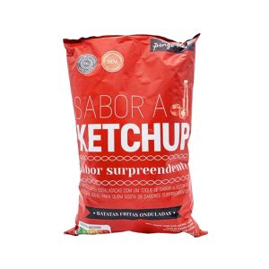 Batata Frita Ondulada Pingo Doce Sabor Ketchup, 170g