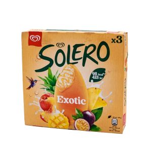 Gelado Solero Exótico Olá Multipack, 3x90ml