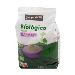 Arroz Basmati Bio Pingo Doce, 500 g