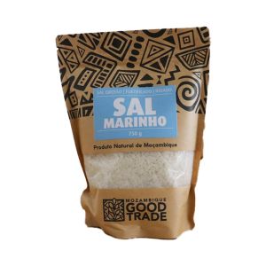 Sal Marinho Iodado Mozambique Good Trade, 750g