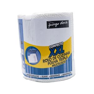 Rolo de Cozinha Folha Tripla XXL Pingo Doce, 1 Unidade