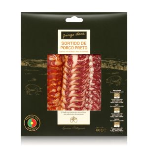 Sortido de Porco Preto Pingo Doce Fatiado, 80g