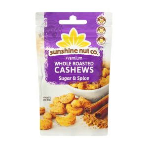 Castanha de Caju Sunshine Nut Co Sugar & Spice, 200g