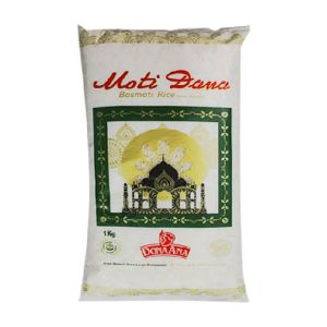 Arroz Basmati Moti Dana, 1 Kg