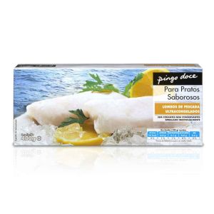 Lombos de Pescada Pingo Doce, 400 g