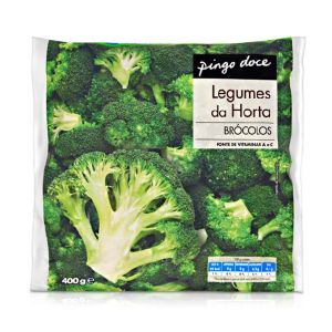 Brócolos Congelados Pingo Doce, 400 g