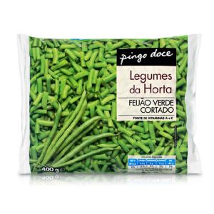 Feijão Verde Cortado Congelado Pingo Doce, 400 g
