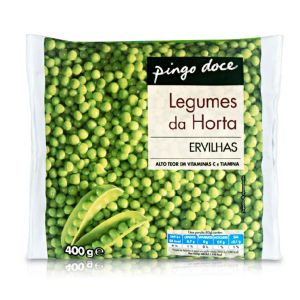 Ervilhas Congeladas Pingo Doce, 400 g