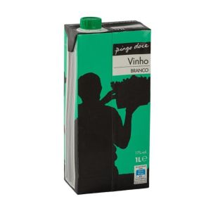 Vinho Branco Pingo Doce Brick, 1 L