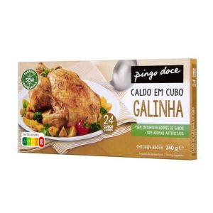 Caldo de Galinha Pingo Doce, 24 un