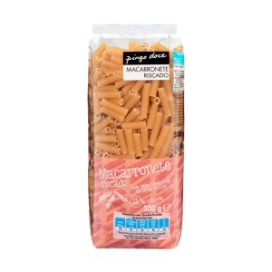 Massa Macarrão Riscado Pingo Doce, 500 g