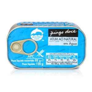 Atum em Posta ao Natural Pingo Doce, 120 g