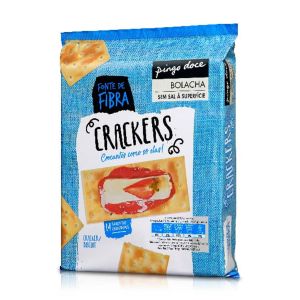 Bolachas Cracker sem Sal Pingo Doce, 500 g