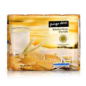 Bolachas Maria Dourada Pingo Doce, 4 x 200 g