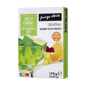 Gelatina Tutti Frutti Pingo Doce, 170 g