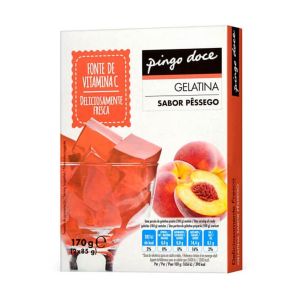 Gelatina de Pêssego Pingo Doce, 170 g