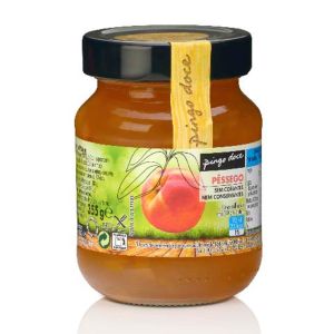 Compota de Pêssego Pingo Doce, 355 g