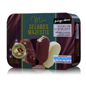 Gelado Mini Majestics Sortidos Pingo Doce, 8 x 60 ml