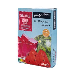 Gelatina Light Pingo Doce Melancia, 31g