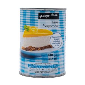 Leite Evaporado Pingo Doce, 410g