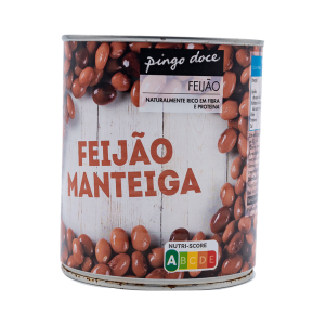 Feijão Manteiga Pingo Doce, 820 g