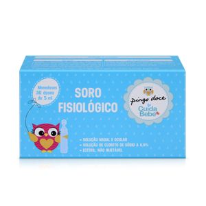 Soro Fisiológico Pingo Doce Cuida Bebé Monodoses, 30x5ml