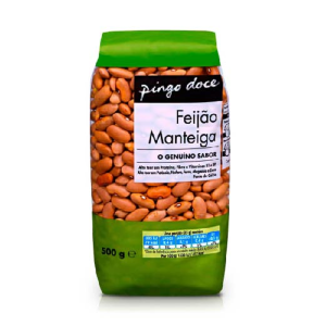 Feijão Manteiga Seco Pingo Doce, 500g