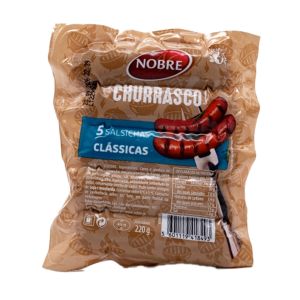 Salsichas Nobre Clássicas Churrasco, 220g