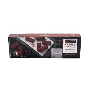 Crepes Dentelle Pingo Doce Chocolate de Leite, 100 g