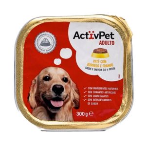 Alimento Húmido para Cão ActivPet Borrego e Frango, 300g