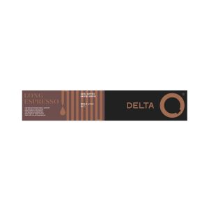 Cápsulas de Café Delta Q Long Espresso, 10 Unidades